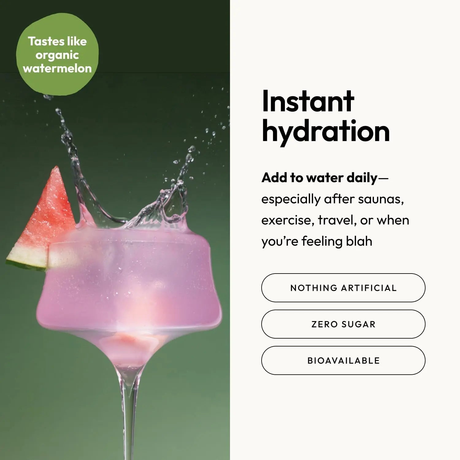 Moon Juice Mini Dew Electrolytes Powder - Sugar Free Minerals & Electrolyte Hydration Powder for Instant Hydration & Brain Support - Magnesium, Calcium, Potassium, Pink Salt, Watermelon, 30 Servings - TrustMedUSA