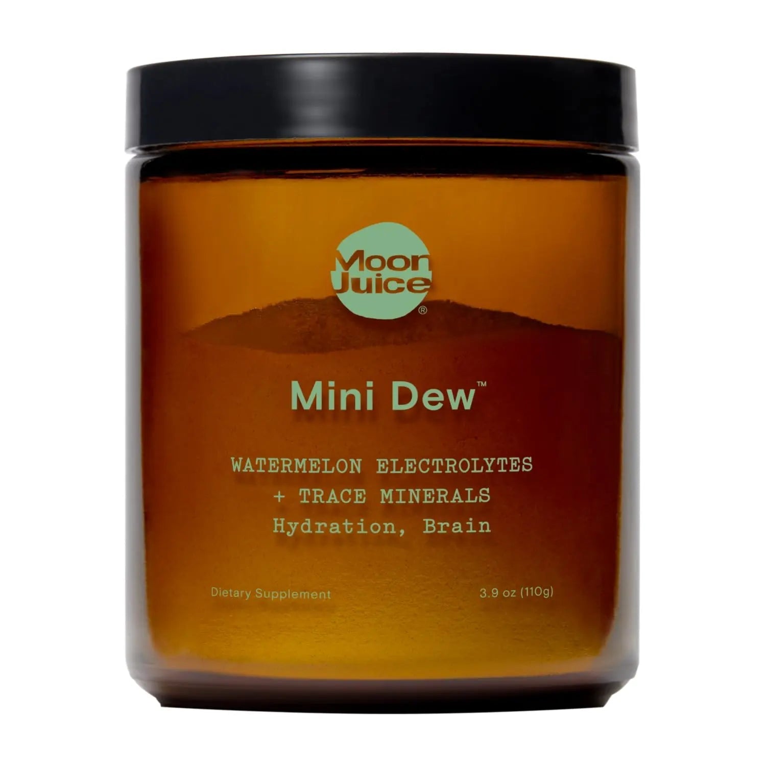 Moon Juice Mini Dew Electrolytes Powder - Sugar Free Minerals & Electrolyte Hydration Powder for Instant Hydration & Brain Support - Magnesium, Calcium, Potassium, Pink Salt, Watermelon, 30 Servings - TrustMedUSA
