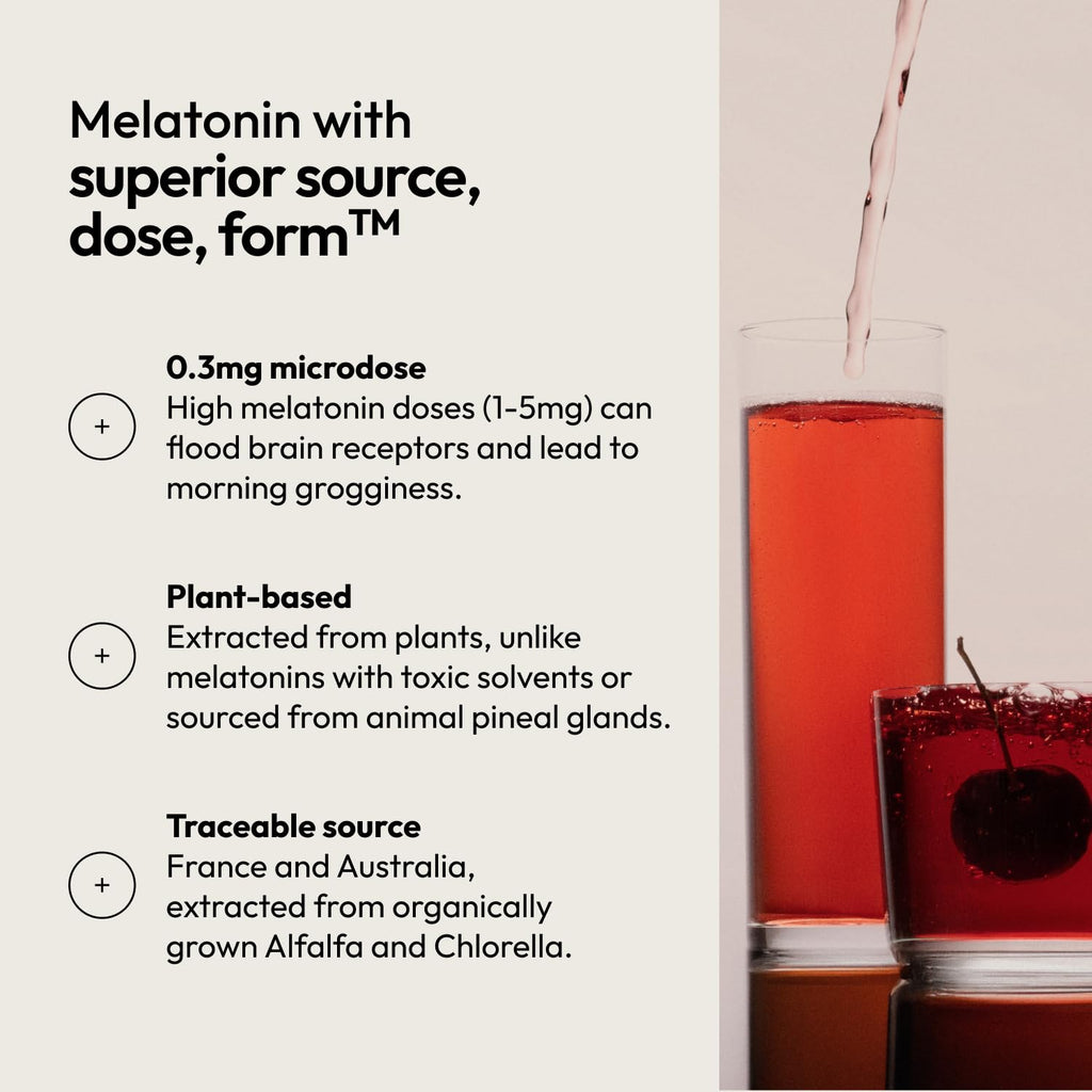 Moon Juice Sleepy Magnesi-Om - Sleep Supplement Powder with Magnesium Glycinate, L-Theanine & Plant-Based Melatonin, Sugar-Free Bedtime Drink Mix for Deep Sleep w/o Grogginess, Cherry, 35 Servings - TrustMedUSA