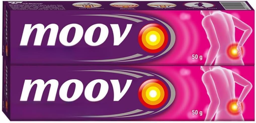 Moo.v Ayurvedic Body Massage Cream – 50g (Pack of 2) | Herbal Formula for Post-Workout Care & Everyday Use - TrustMedUSA