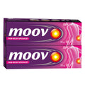 Moo'v Fast Relief Cream - 75g | Suitable for Back, Muscle, Joint, Knee | 100% Ayurvedic Formula | Suitable for Sports & Gym Related Injuries (Pack of 2) - TrustMedUSA