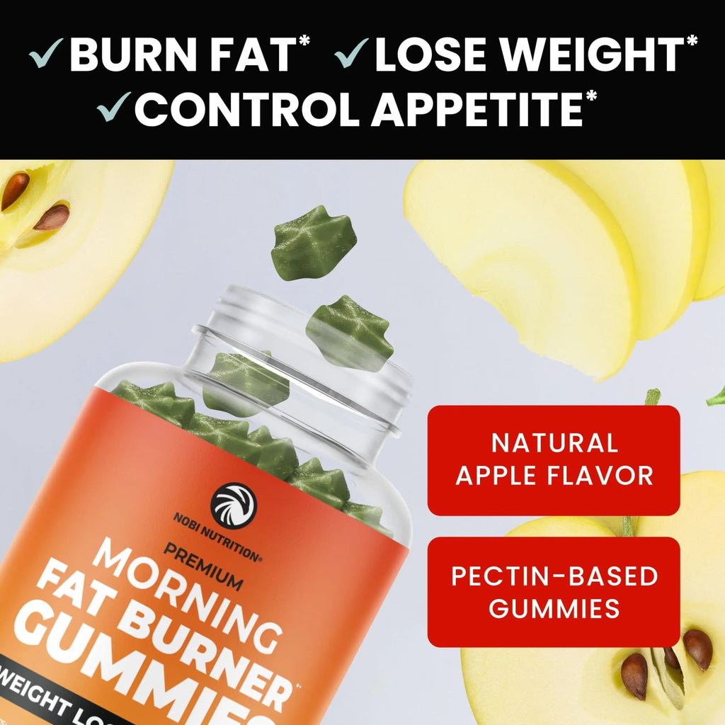 Morning Fat Burner Gummies for Weight Loss for Women & Men | Thermogenic Belly - TrustMedUSA