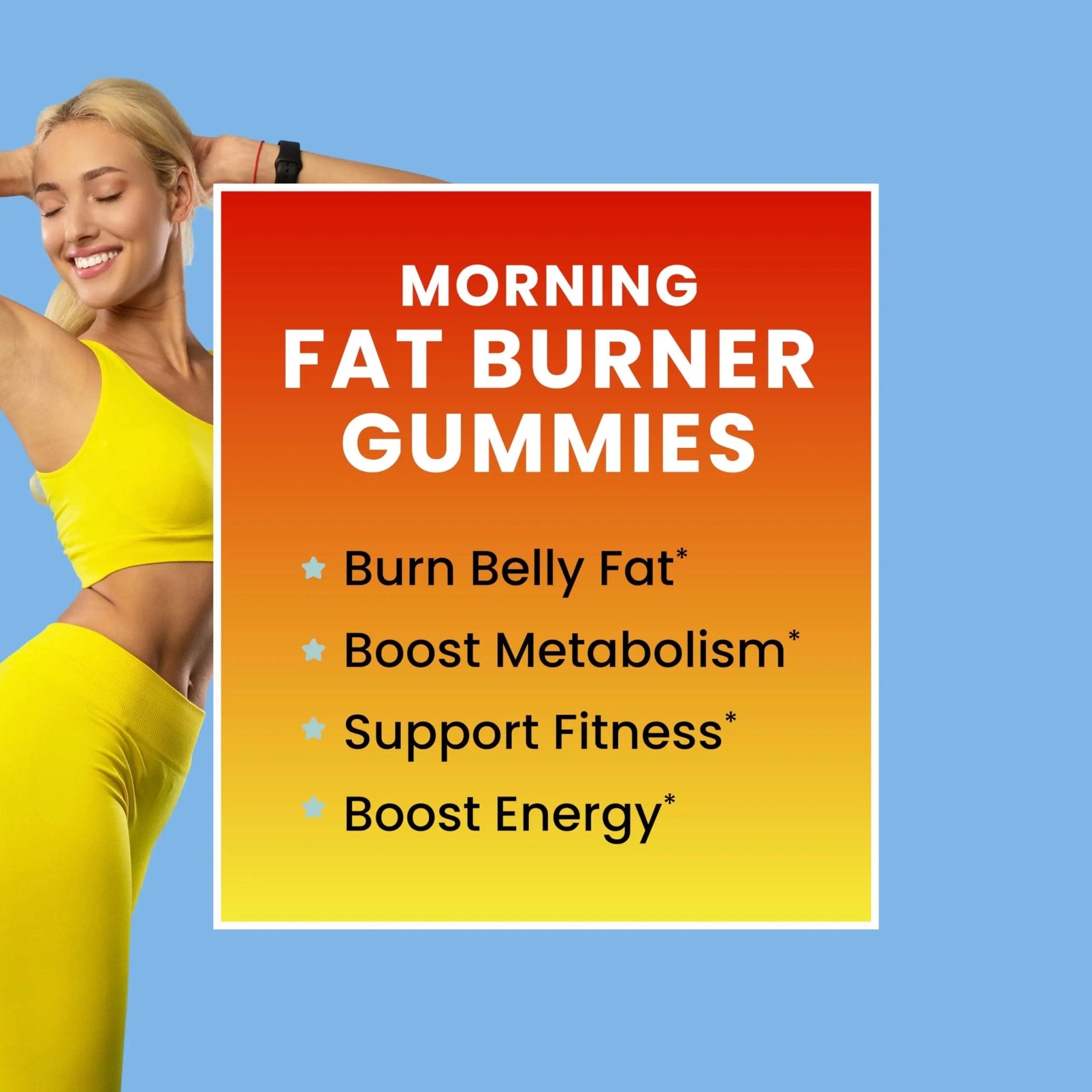 Morning Fat Burner Gummies for Weight Loss for Women & Men | Thermogenic Belly - TrustMedUSA