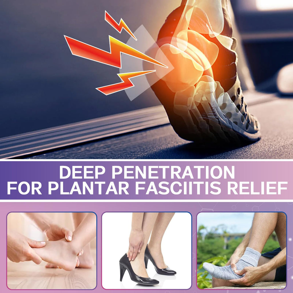 Mosconly Plantar Fasciitis Relief 14 Pcs, Natural Heel Discomfort Relief for Plantar Fasciitis, 12 Hour Maximum Strength Deep Hot, Soothing of Joint Soreness for Heel Discomfort - TrustMedUSA
