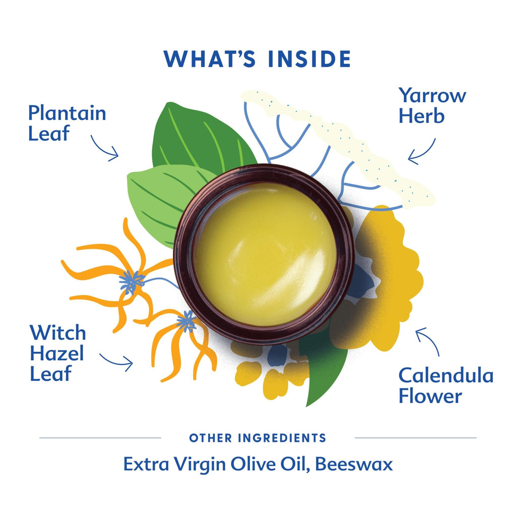 Motherlove Mom's Bottom Balm (1 oz) Organic Herbal Salve w/Witch Hazel for Bottoms During Pregnancy & Postpartum —Non-GMO Ointment - TrustMedUSA