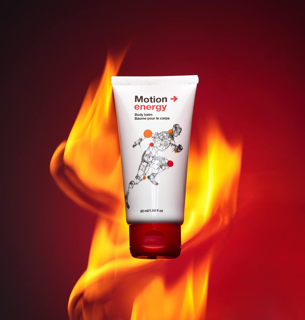 Motion Energy - Body Balm | Eucalyptus, Rosemary, Cinnamon Essential Oils & Ginger | 50 ml | 1 Pack - TrustMedUSA