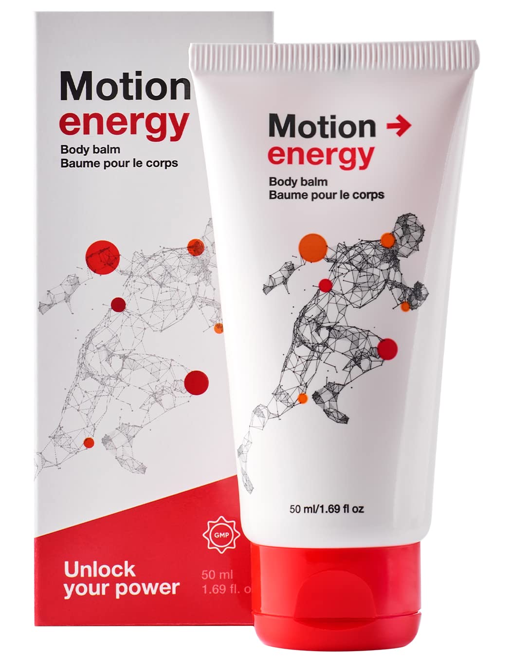Motion Energy - Body Balm | Eucalyptus, Rosemary, Cinnamon Essential Oils & Ginger | 50 ml | 5 Pack - TrustMedUSA