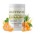 Motiv-8, Greens Superfruits & Veggie Superfood Powder Supplement, Antioxidant, Fiber, Sugar-Free, 30 Servings (Tangerine, 30 Servings) - TrustMedUSA