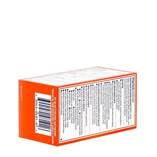 Motrin IB, Ibuprofen 200mg Tablets, Pain Reliever & Fever Reducer for Muscular Aches, Headache, Backache, Menstrual Cramps & Minor Arthritis Pain, NSAID, 100 Ct - TrustMedUSA