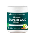 Mountain Meadow Herbs Green Superfood Blend – Spirulina, Chlorella, Mushrooms, Probiotics, Digestive Enzymes, Antioxidants – Organic Greens Powder for Energy & Gut Health – 30 Servings - TrustMedUSA