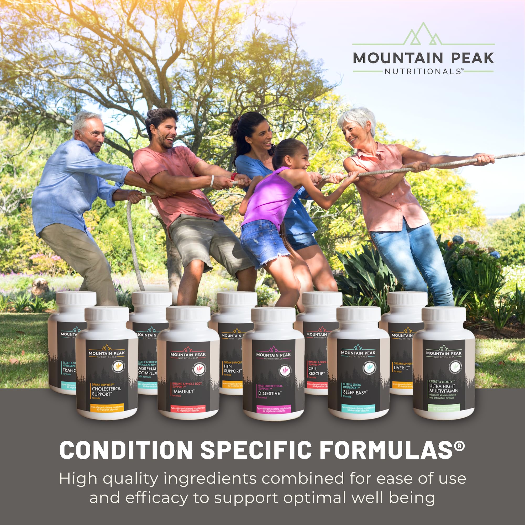 Mountain Peak Nutritionals Energy Formula - All in One Multi-Mineral Powder - Complete Nutrition, Vitamin, Mineral, and Electrolyte Supplement for Men & Women - Orange Flavor (255g, 30 Servings) - TrustMedUSA