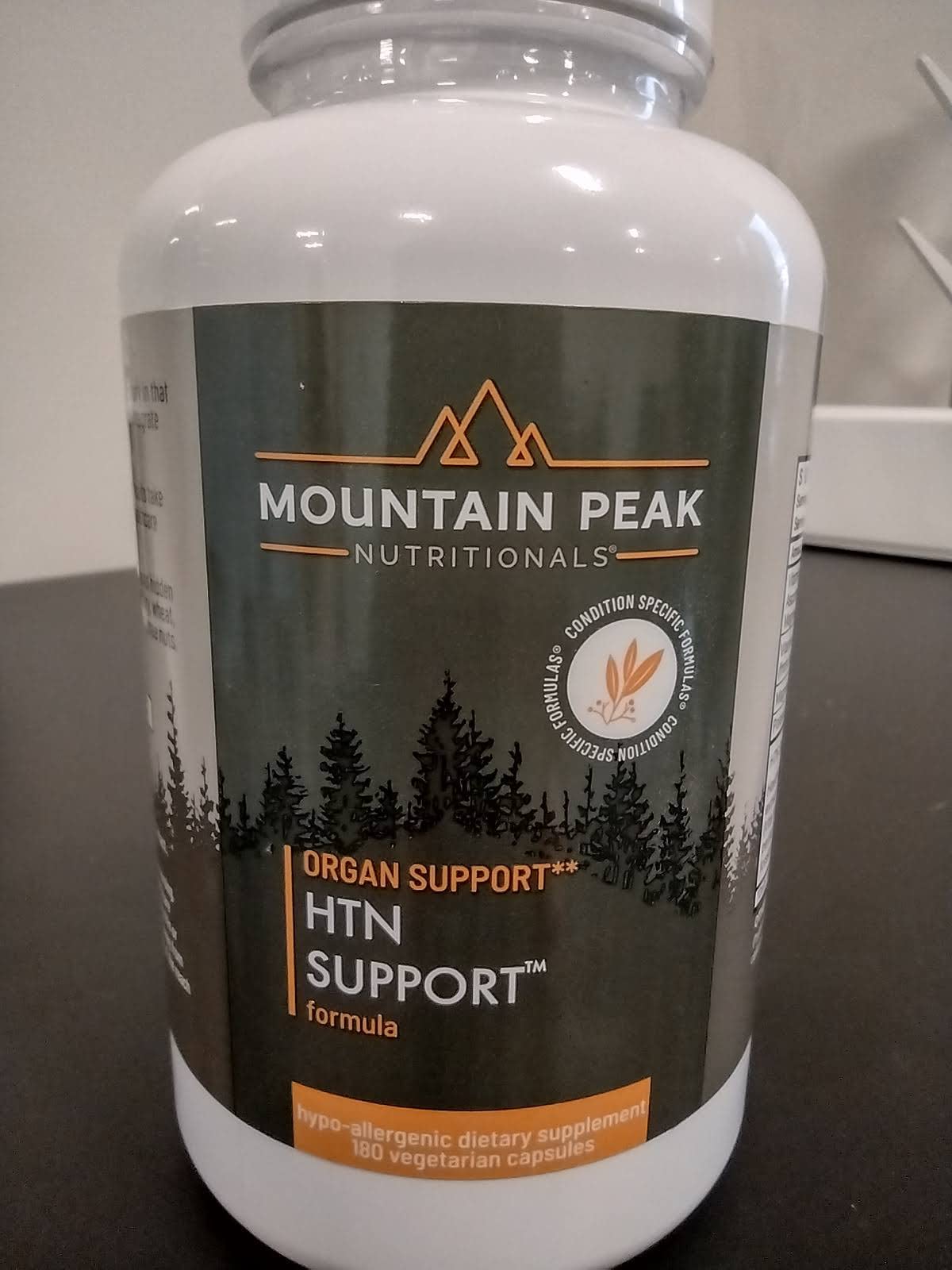 Mountain Peak Nutritionals HTN Blood Pressure Support Supplement for Heart & Circulation Health - Advanced Cardiovascular Formula with Rauwolfia, Hawthorn Berry, & Magnesium (180 Vegetarian Capsules) - TrustMedUSA