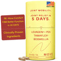 MOVE Fast Acting Joint Supplements | Tamaflex® Turmeric & Tamarind, Levagen®+ PEA Palmitoylethanolamide, Boswellia Serrata, Bioperine® Black Pepper Extract | Joint Support & Mobility | 60 Vegan Caps - TrustMedUSA