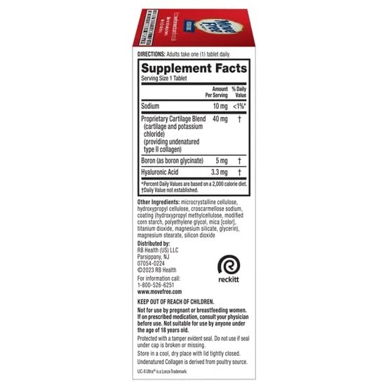 Move-Free Ultra Triple Action Joint Supplement 75 Tablets - TrustMedUSA
