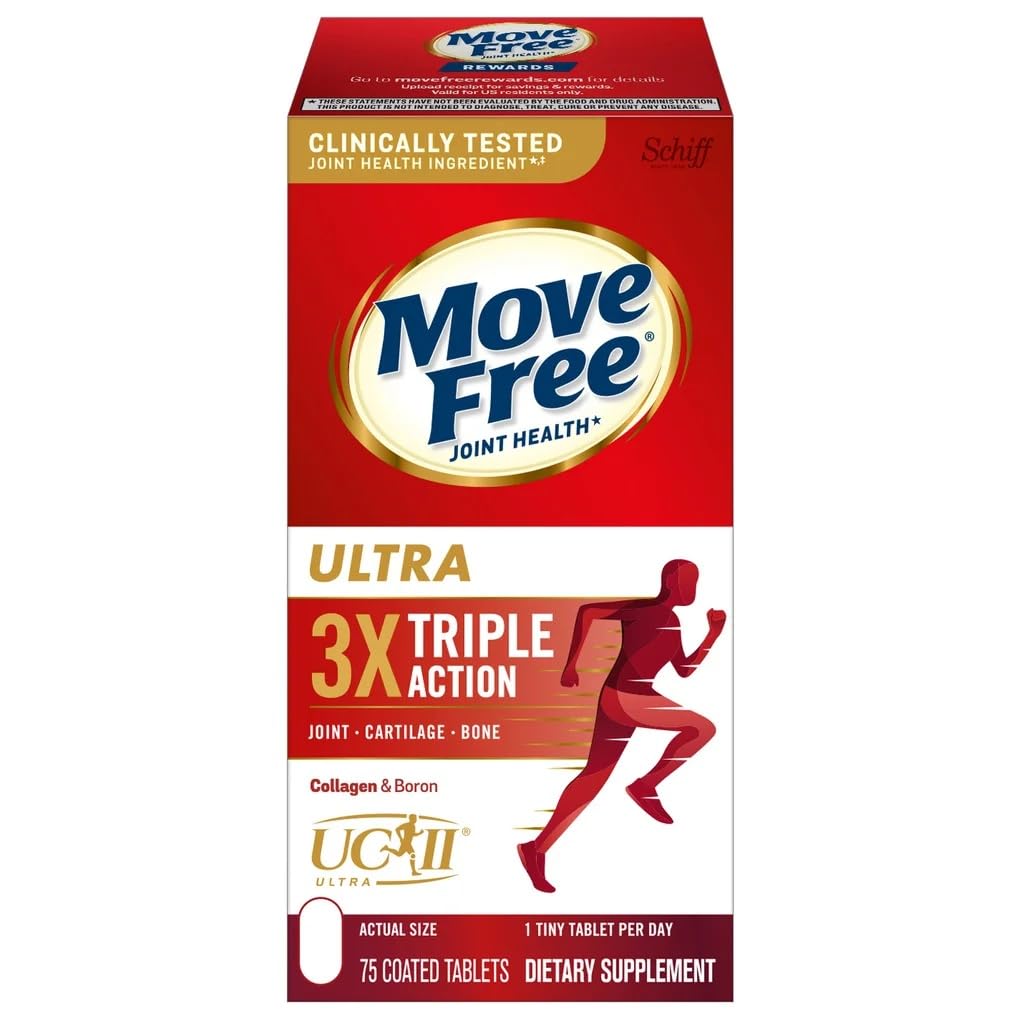 Move-Free Ultra Triple Action Joint Supplement 75 Tablets - TrustMedUSA