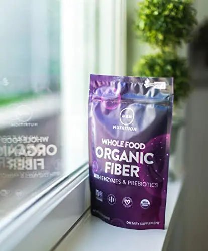 MRM Nutrition Whole Food Organic Fiber | with Enzymes + Prebiotics, 32 Servings - TrustMedUSA