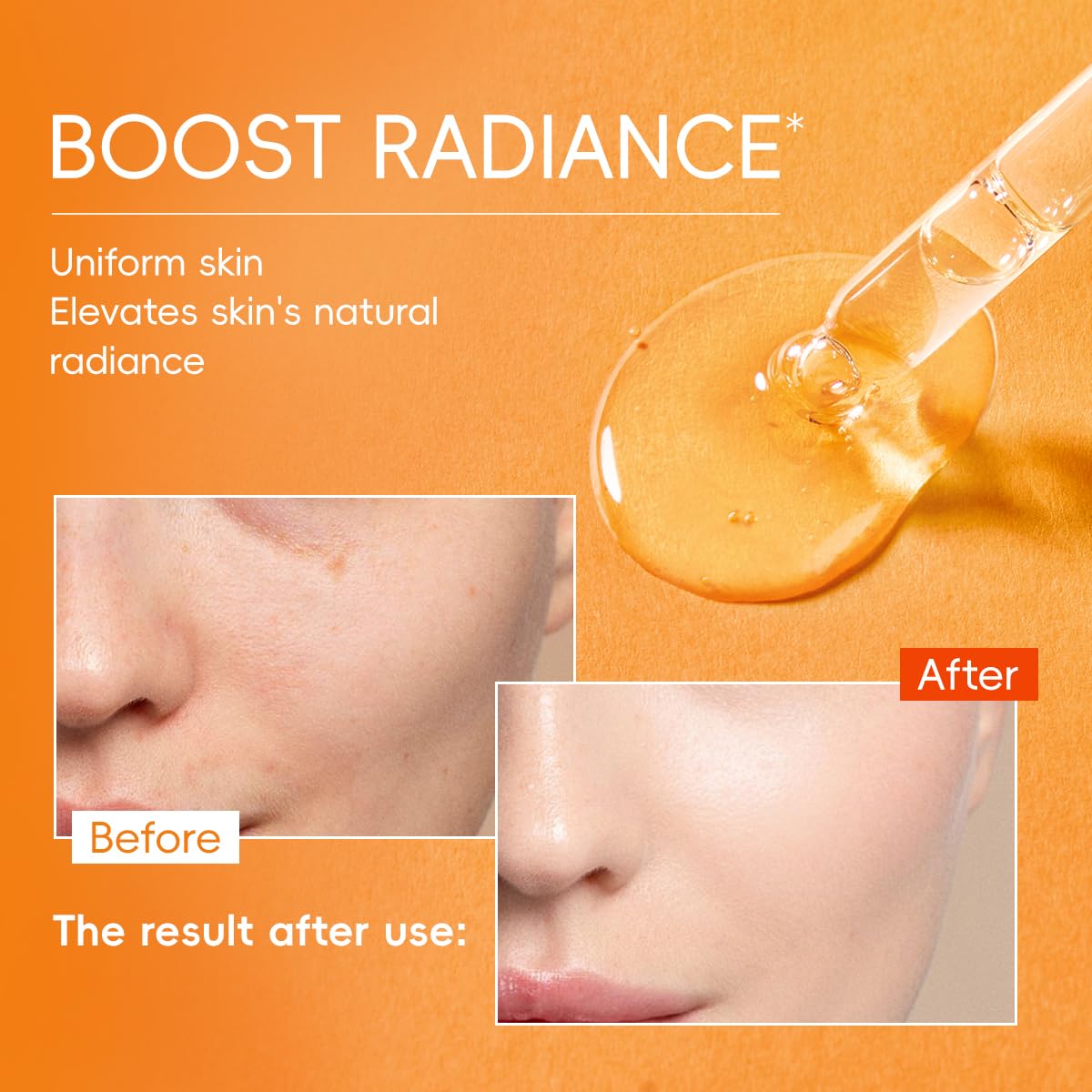 MSMEESUYA Vitamin C Serum for Face 2-Pack, Brightening Facial Serum with Hyaluronic Acid & Vitamin E, Helps Improve Dark Spots, Uneven Tone, Fine Lines & Wrinkles, 1 Fl Oz Each - Maple Wellness Supplements