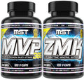 MST Foundation Stack, ZMK Nighttime Multi-Mineral, 120 V-Caps and MVP-365 Premium Multiple Vitamin, 1000iu Vitamin D3, 120 V-Caps, BSCG Certified Drug Free Millennium Sport Technologies - TrustMedUSA