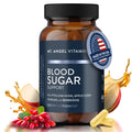 Mt. Angel Vitamins Blood Sugar Support Supplement - Natural Supplement with Pysllium Husk, Berberine with Ceylon Cinnamon, and Apple Cider Vinegar - Supports Healthy Blood Sugar Levels - 60 Capsules - TrustMedUSA