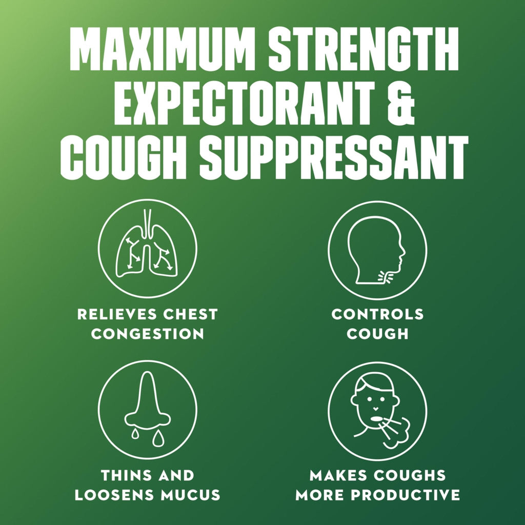 Mucinex DM Max Liquid Cough & Cold Medicine for Adults, Cold and Flu Medicine for Excess Mucus Relief, Guaifenesin, Dextromethorphan Expectorant & Decongestant for Adults, Dr Recommended, 6.0 Fl Oz - Maple Wellness Supplements
