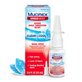 Mucinex Sinus-Max Nasal Spray Decongestant, 12 Hour Over-The-Counter Medication Nose Spray for Sinus Relief, Nasal Decongestants for Adults & Sinus Congestion, Clear & Cool 3/4 Fl Oz(22ML) - Maple Wellness Supplements