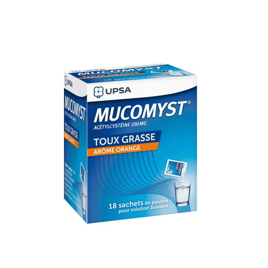 Mucomyst wet cough 200mg - UPSA - TrustMedUSA