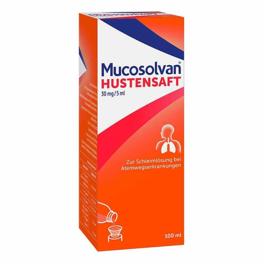 MUCOSOLVAN® Syrup 30mg / 5ml - cough reliever, 100 ml - TrustMedUSA