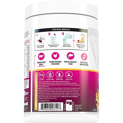 Multi Collagen Burn: Multi-Type Hydrolyzed Protein Peptides with Hyaluronic Acid, Vitamin - TrustMedUSA