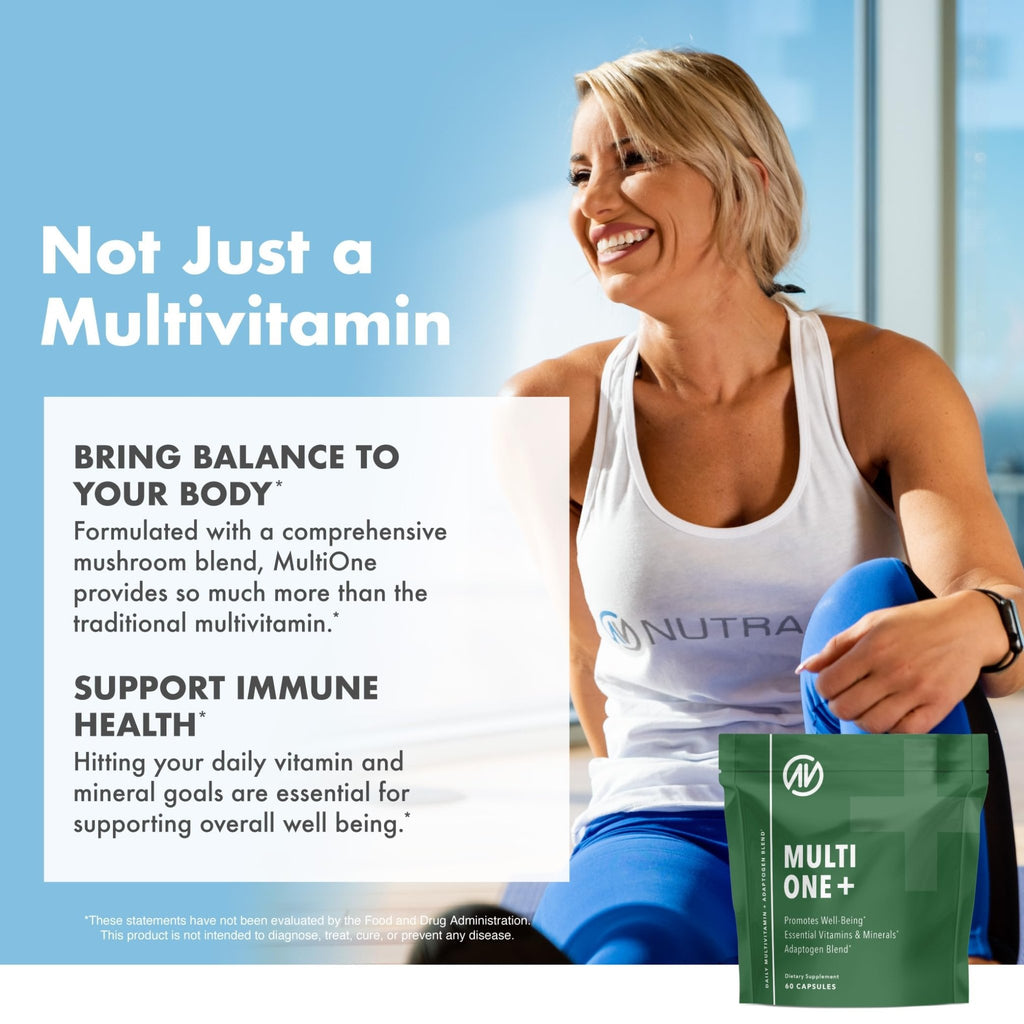 MultiOne Men & Women’s Daily Multivitamin - Essential Nutrients and Minerals for Optimal Health (60 Capsules) - TrustMedUSA