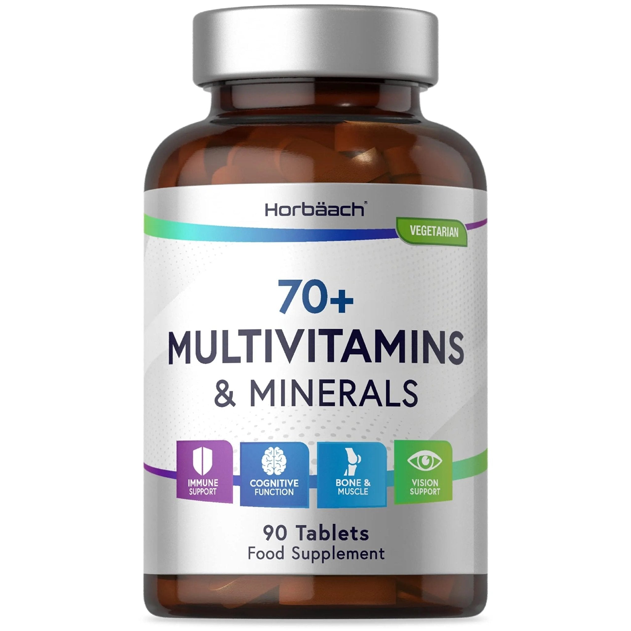 Multivitamin 70 Plus Tablets | 90 Count | with Essential Vitamins and Minerals | for Men and - TrustMedUSA