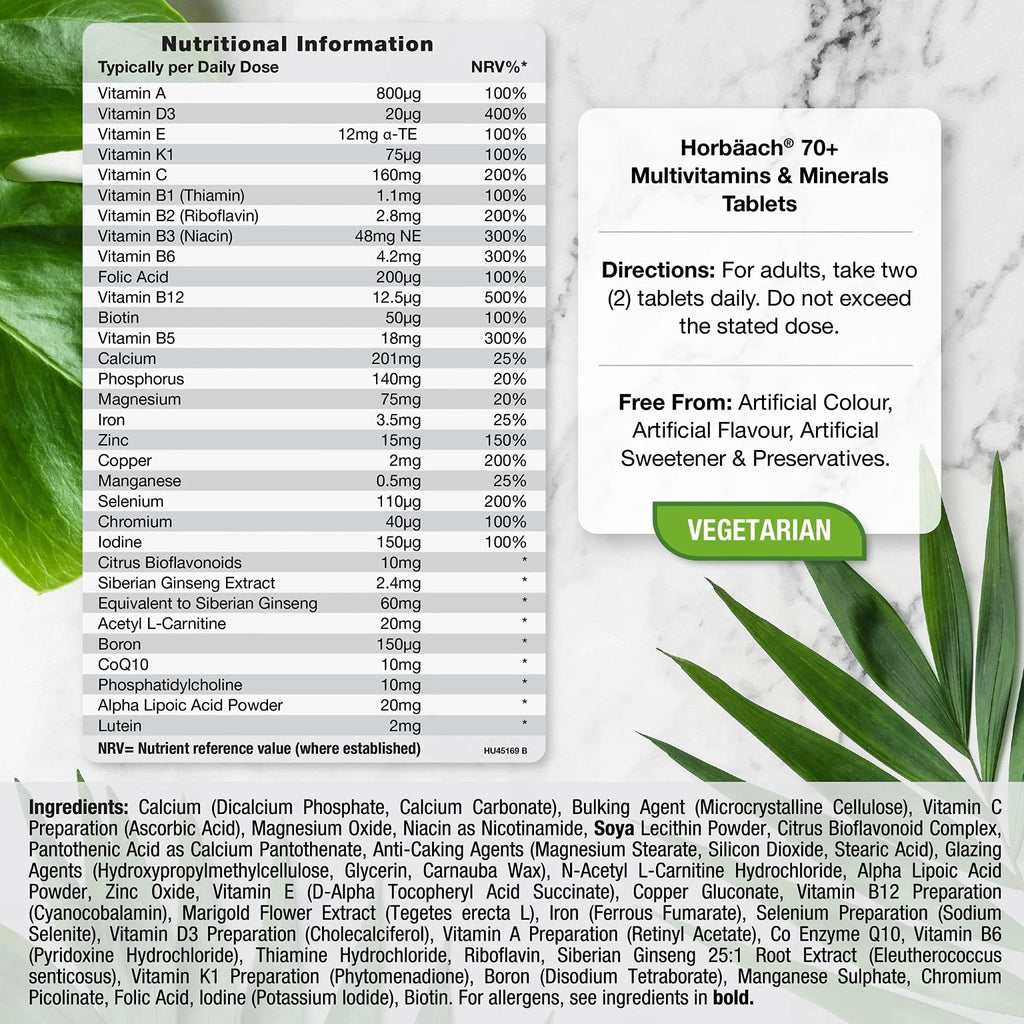 Multivitamin 70 Plus Tablets | 90 Count | with Essential Vitamins and Minerals | for Men and - TrustMedUSA