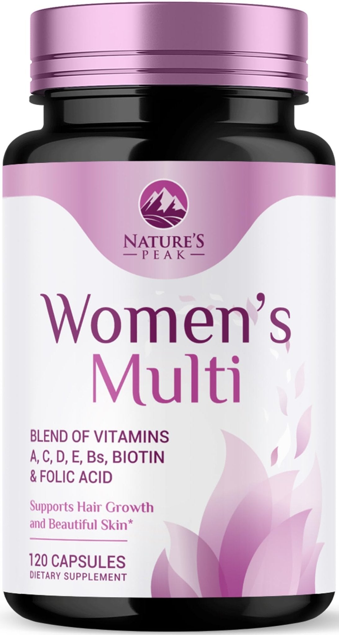 Multivitamin for Women - Complete Daily Womens Multivitamins with Calcium, Folate, Vitamin A, C, D, E & B Vitamins, Zinc and Iron - Multi Vitamins for Bone, Energy & Immune Support - 120 Capsules - TrustMedUSA