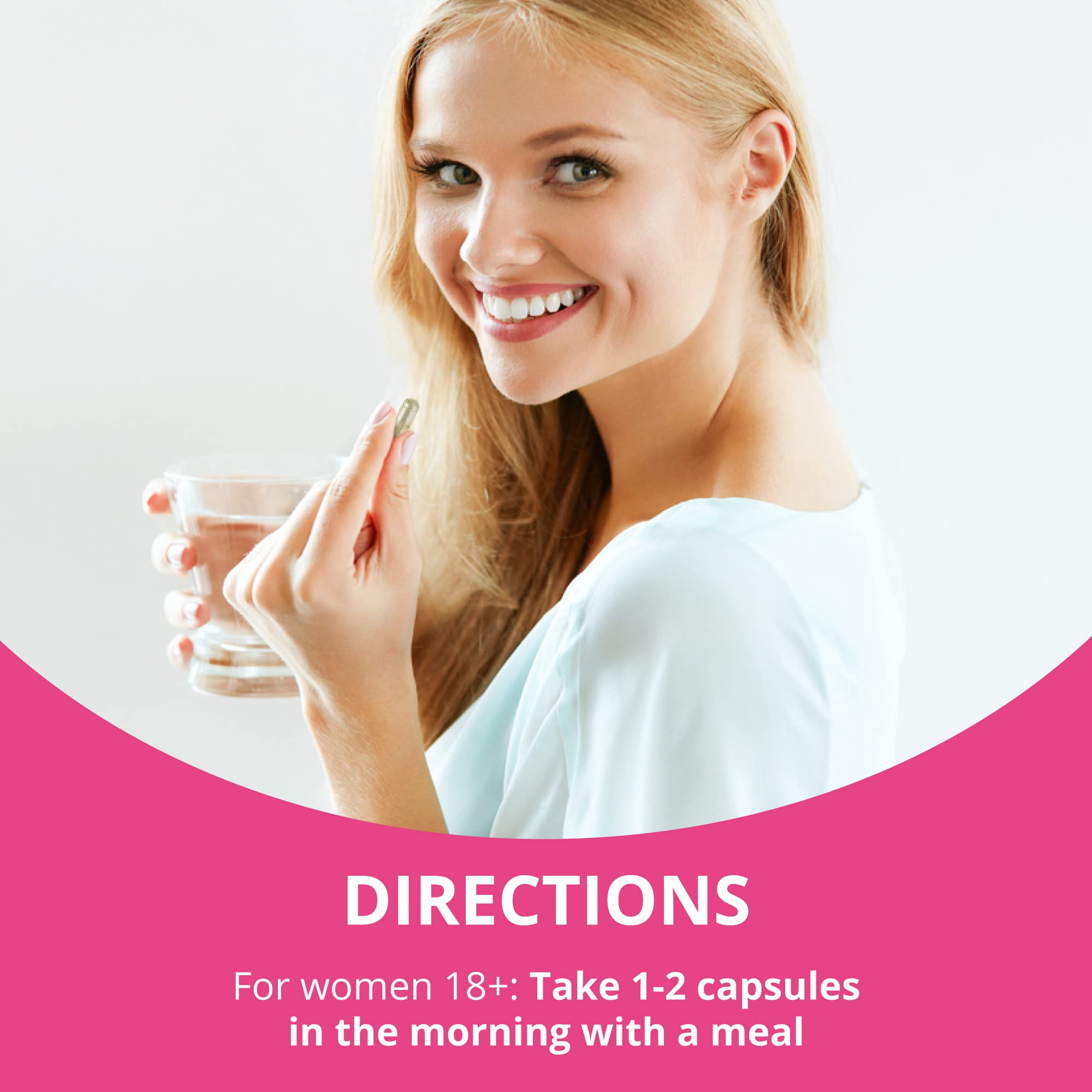 Multivitamin for Women with 39 Key Nutrients, Essential Vitamins, Minerals, Horny Goat Weed, Maca, Wild Yam, Red Clover, Cranberry, Arginine, Herbal Supplement | 60 Vegan Capsules | 1 Month Supply - Maple Wellness Supplements