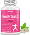 Multivitamin for Women with 39 Key Nutrients, Essential Vitamins, Minerals, Horny Goat Weed, Maca, Wild Yam, Red Clover, Cranberry, Arginine, Herbal Supplement | 60 Vegan Capsules | 1 Month Supply - Maple Wellness Supplements