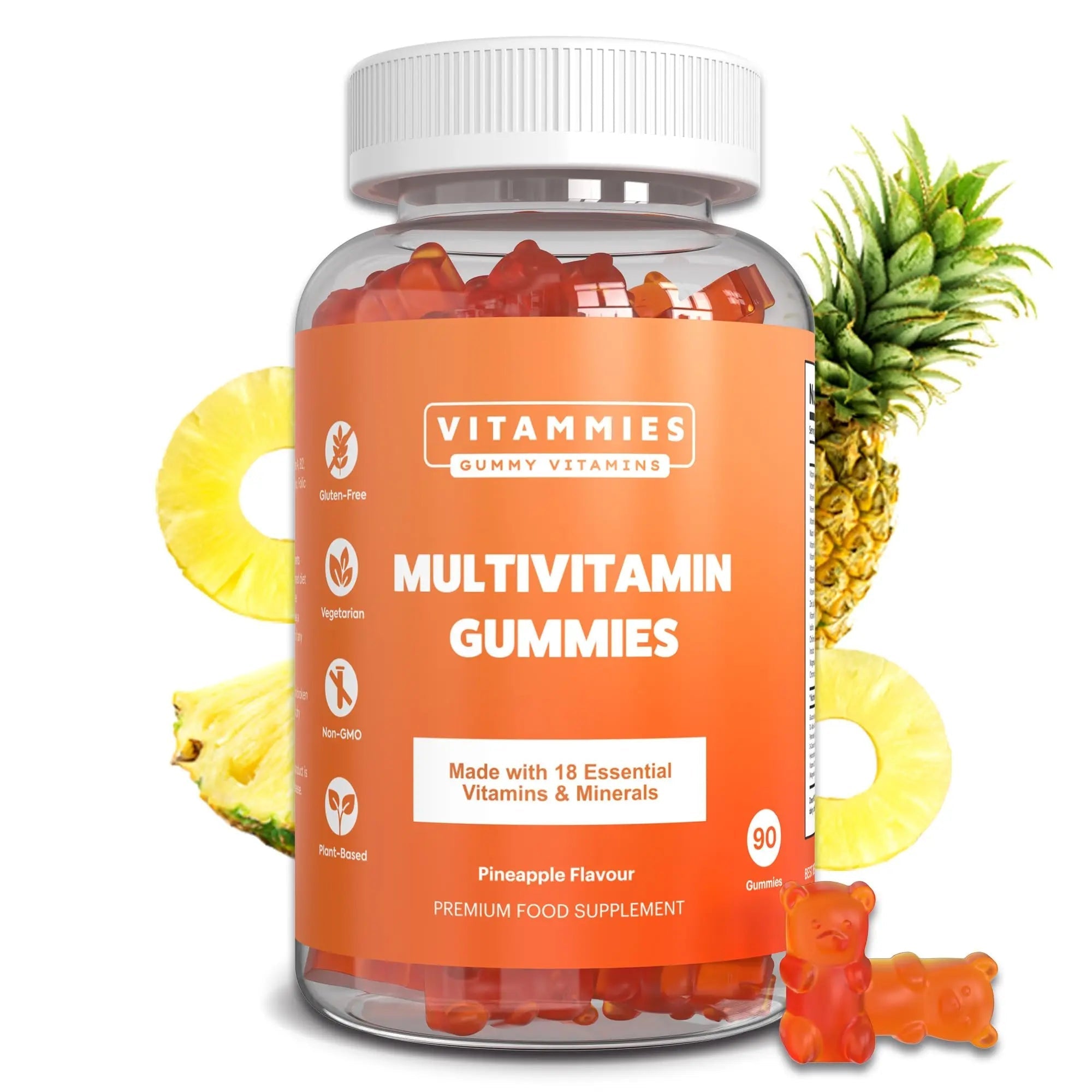 Multivitamin Gummies for Women & Men - 3 Months Supply - 18 Multivitamins & Minerals - TrustMedUSA