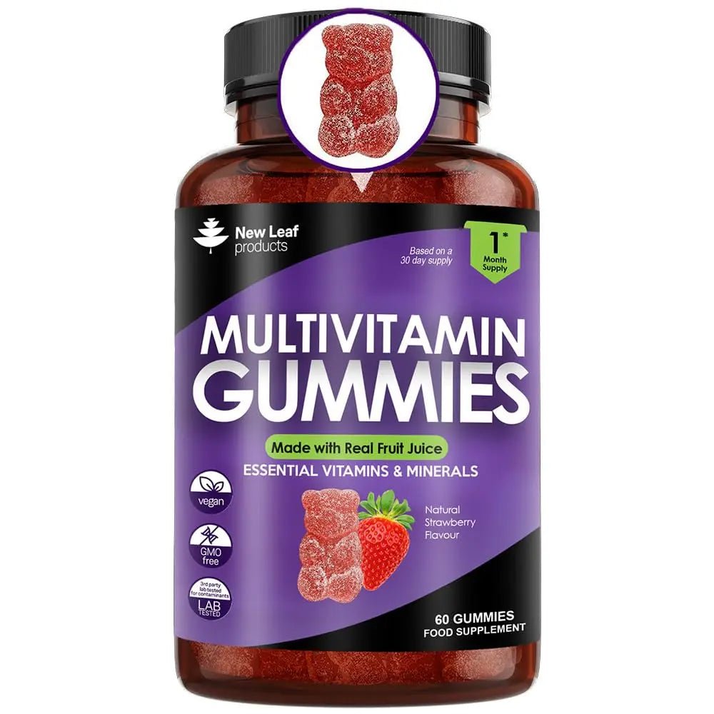 Multivitamin Gummies High Strength for Men Women - Vegetarian +14 Essential Vitamins - TrustMedUSA