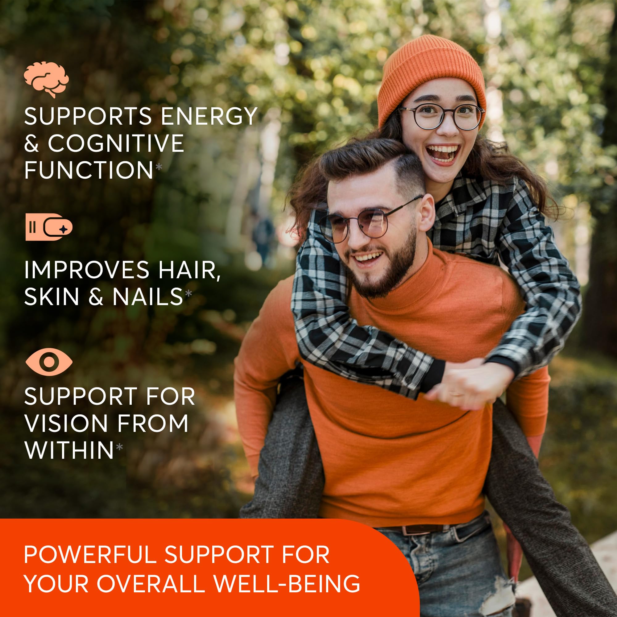 Multivitamin Supplement | Complex with Vitamin A, C, D, E, K1, B, Zinc & Chromium | Hair, Skin & Nail Beauty Vitamins | Immune Support Supplements for Men & Women | 60 Capsules - TrustMedUSA
