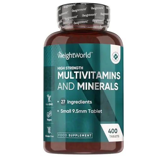 Multivitamin Tablets for Men & Women with 27 Active Multivitamins & Minerals Like Iron - TrustMedUSA
