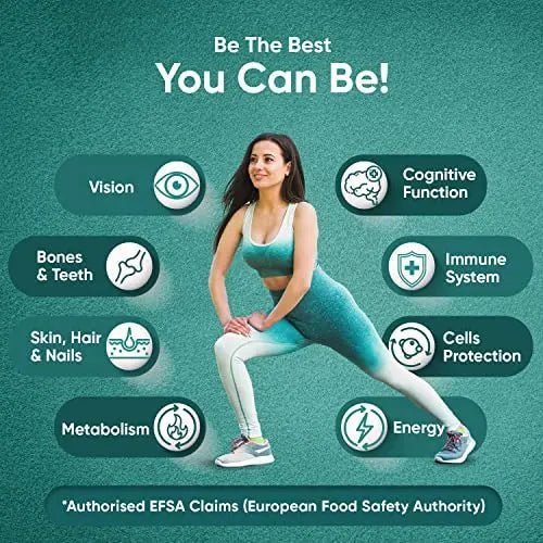 Multivitamin Tablets for Men & Women with 27 Active Multivitamins & Minerals Like Iron - TrustMedUSA