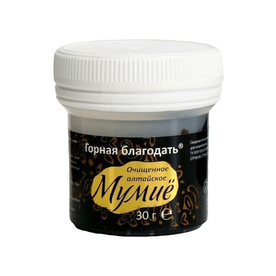 Mumio mumyo mumiyo mumijo му Pure Altai мумие, 30 grams - TrustMedUSA
