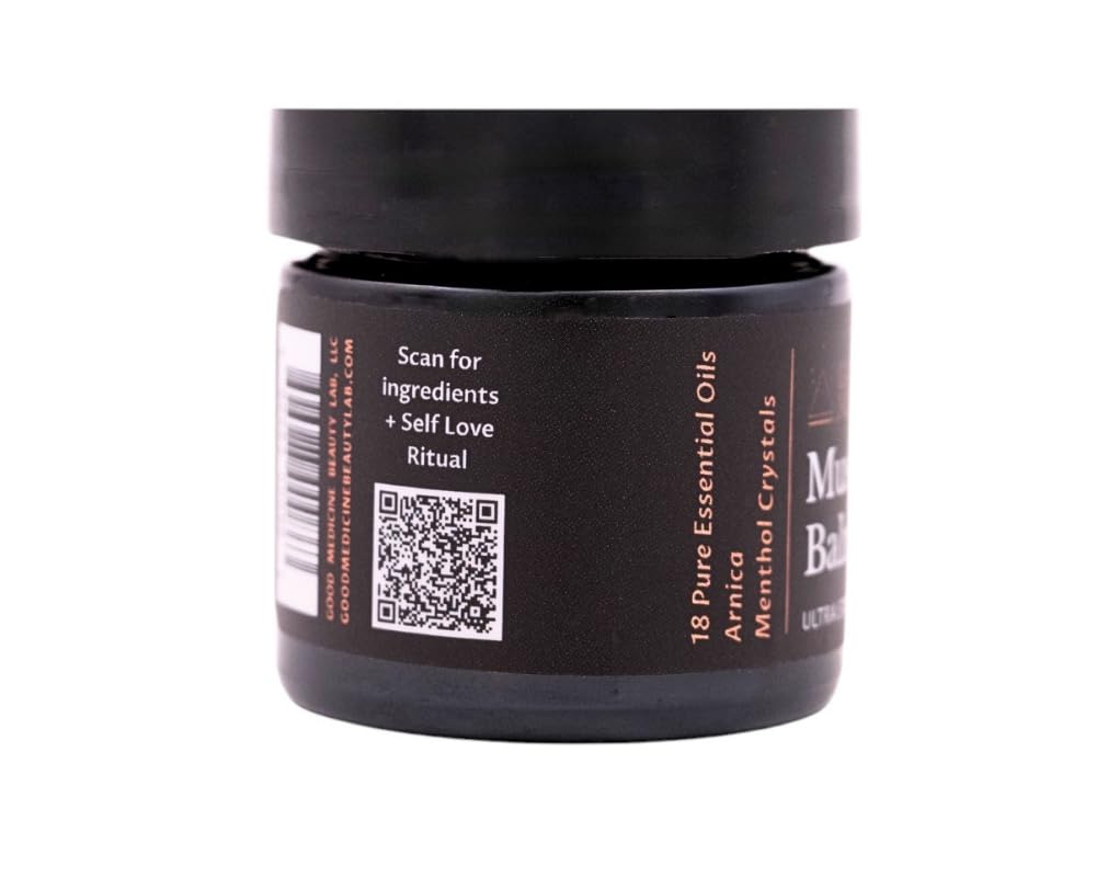 Muscle Balm - Relieves Sore Muscles and Joints, Ease and Soothe Discomfort Due to Muscle and Joint Soreness and Aches. Ultra Relief Formula (1 Ounce) - TrustMedUSA