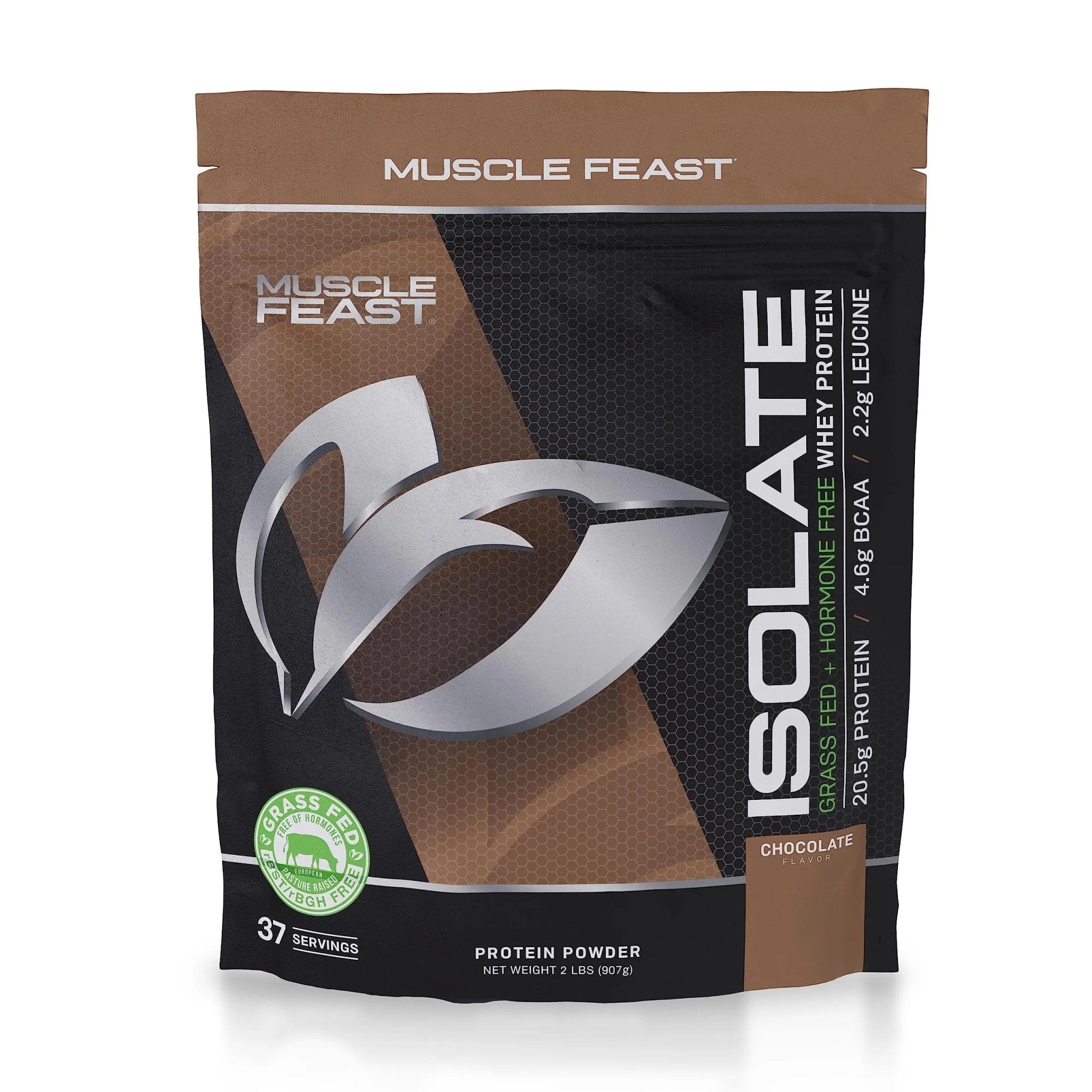 Muscle Feast Grass-Fed Whey Protein Isolate, All Natural Hormone Free Pasture Raised - TrustMedUSA
