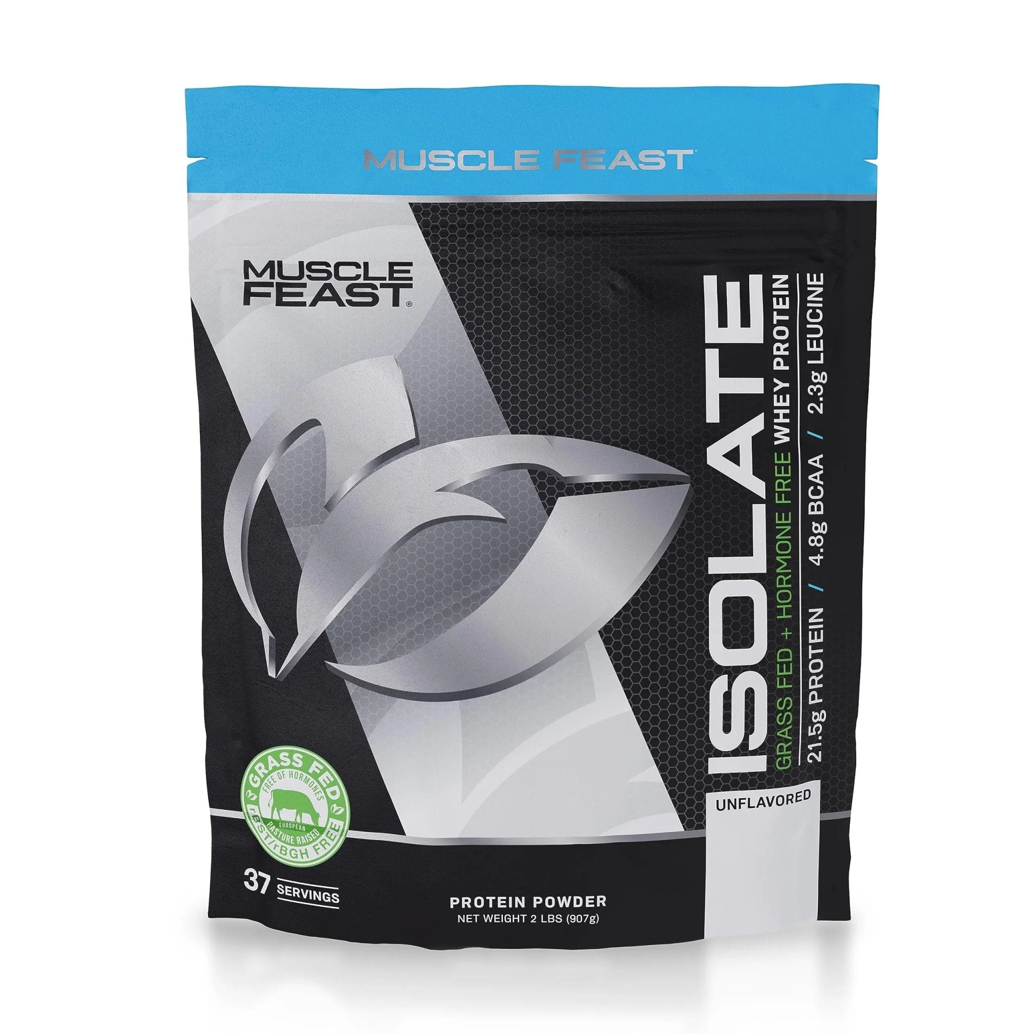 Muscle Feast Grass-Fed Whey Protein Isolate, All Natural Hormone Free Pasture Raised - TrustMedUSA