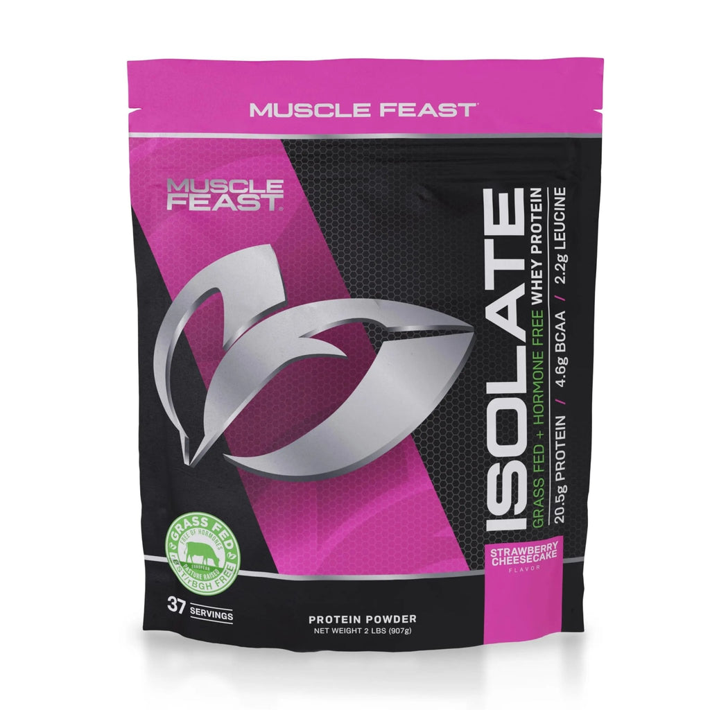 Muscle Feast Grass-Fed Whey Protein Isolate, All Natural Hormone Free Pasture Raised - TrustMedUSA
