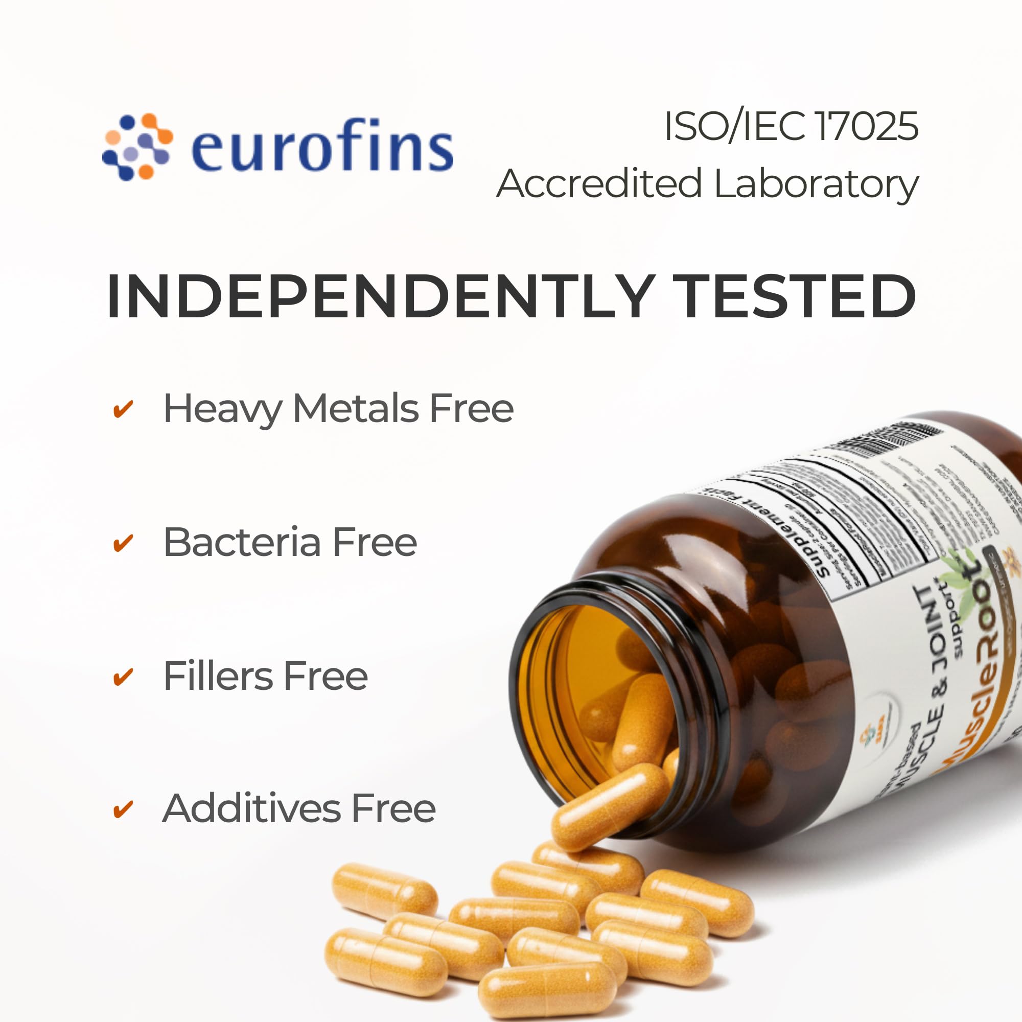 Muscle & Joint Support Supplement – Botanical Formula for Healthy Inflammatory Response | 6 Research-Backed Botanicals | Organic Turmeric | 60 Capsules | Sana Herbal - TrustMedUSA