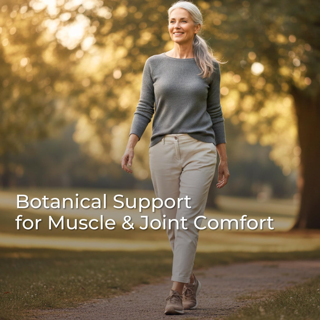 Muscle & Joint Support Supplement – Botanical Formula for Healthy Inflammatory Response | 6 Research-Backed Botanicals | Organic Turmeric | 60 Capsules | Sana Herbal - TrustMedUSA