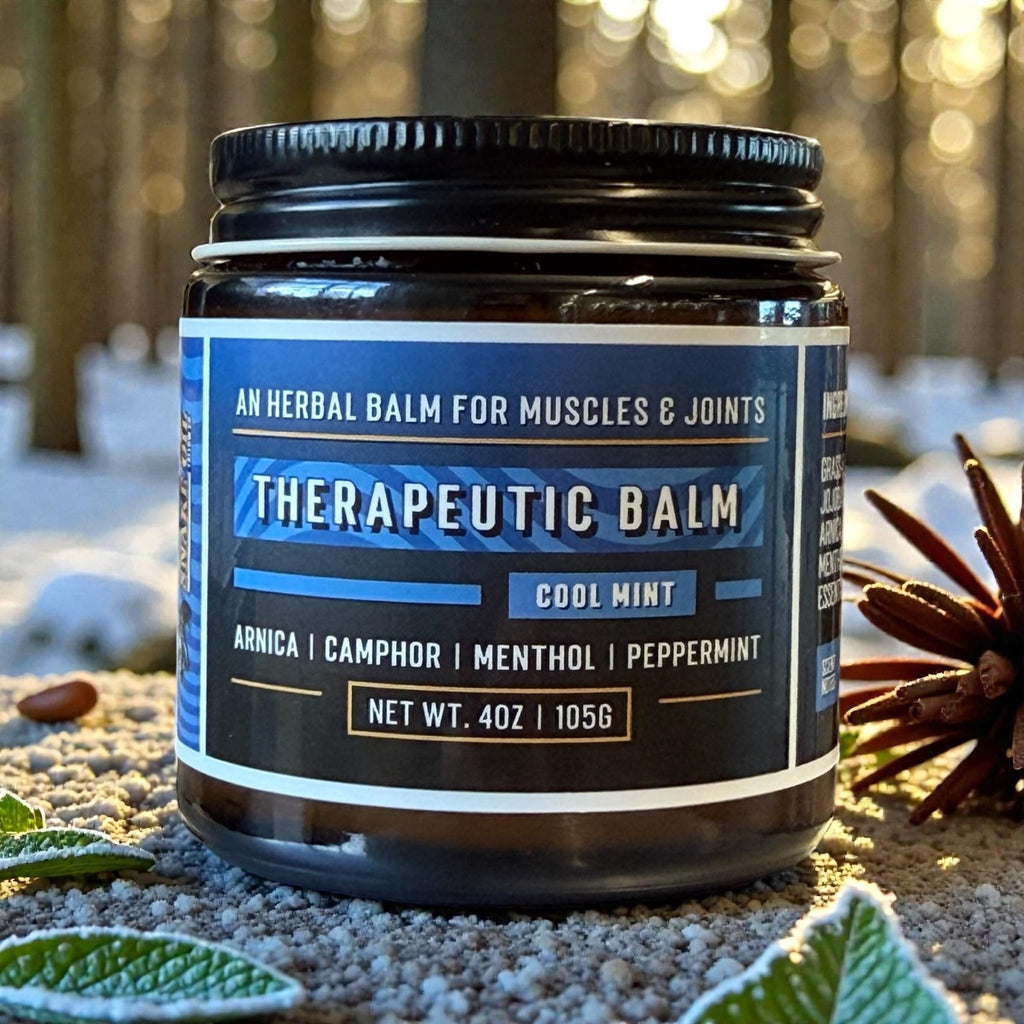 Muscle & Joint Therapeutic Tallow Balm - Made in Utah, USA - Arnica, Camphor, Menthol, Peppermint - Great for Pain, Soreness, Bruising, Stiffness - Grass-Fed Tallow, Jojoba Oil, Beeswax - TrustMedUSA