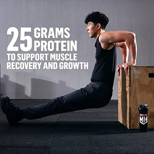 Muscle Milk 100% Whey Protein Powder, Chocolate, 5 Pound, 66 Servings, 25g Protein - TrustMedUSA