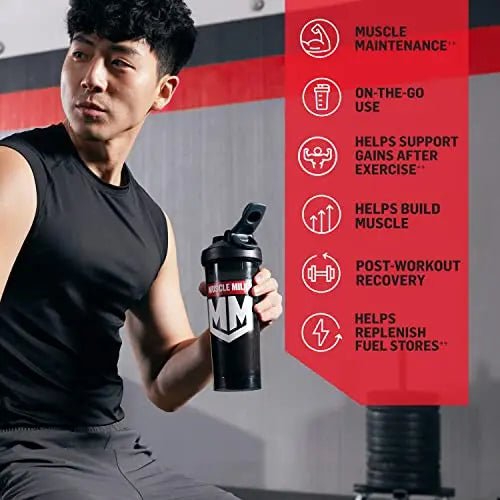 Muscle Milk Gainer Protein Powder, Chocolate, 32g Protein, 5 Pound - TrustMedUSA
