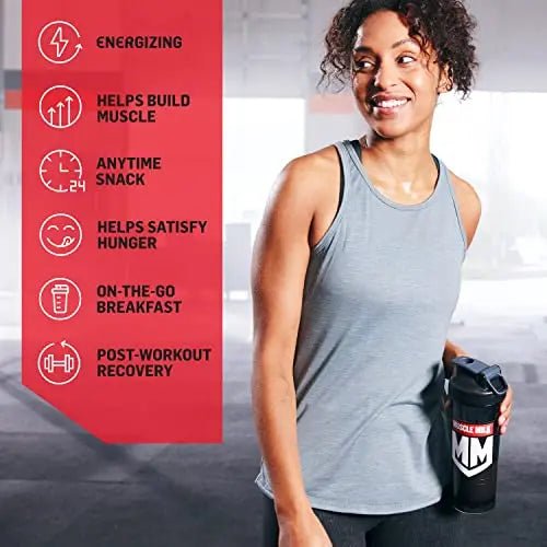 Muscle Milk Genuine Protein Powder, Chocolate, 4.94 Pound, 32 Servings, 32g Protein - TrustMedUSA